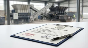What Is a Certificate of Disposal and When Does Your Business Need One?