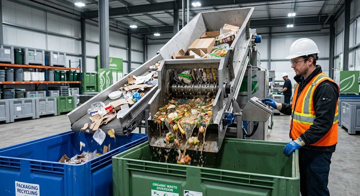 You are currently viewing Food Waste Disposal for Businesses: Depackaging, Diversion, and Compliance